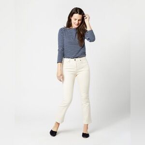 Ann Mashburn Cropped Jeans Natural Stretch Denim - Size 31